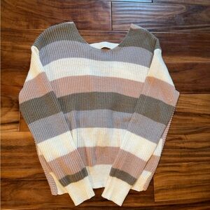 Cute multicolored sweater